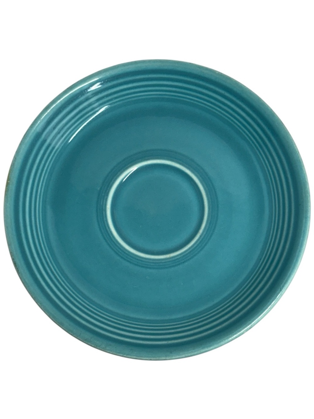 VTG Fiesta Turquoise Appetizer Plate